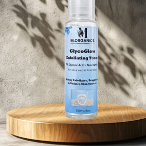 M.Organics GlycoGlow™ Exfoliating Toner – 7% Glycolic Acid + Niacinamide